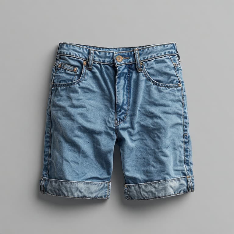 Loose Fit Bermuda Shorts