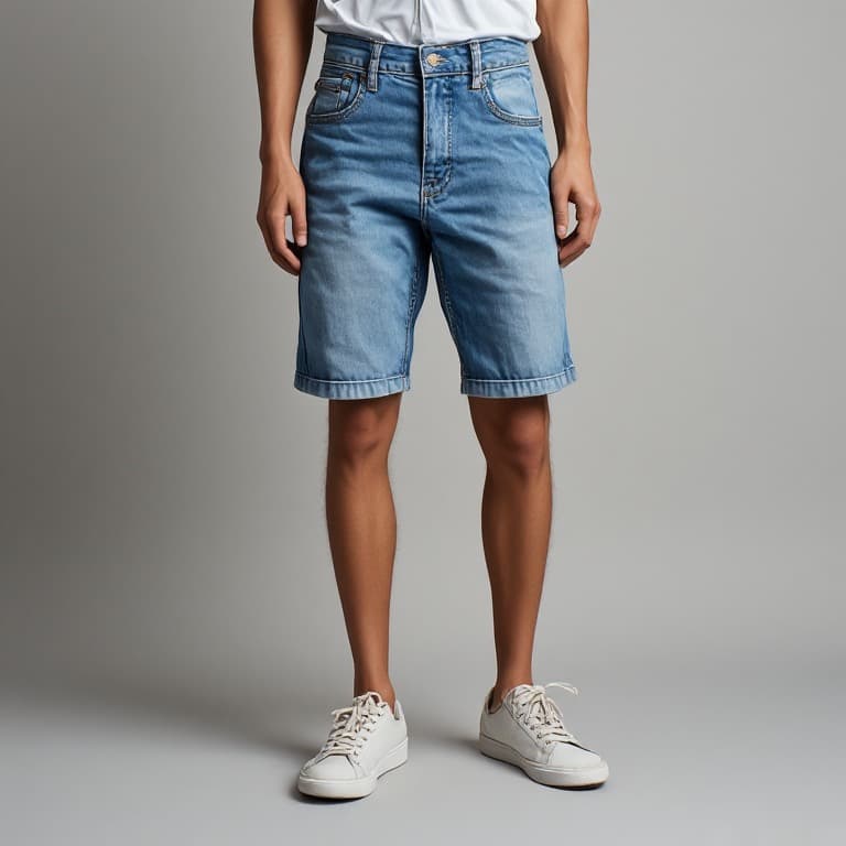 Loose Fit Bermuda Shorts thumbnail 4