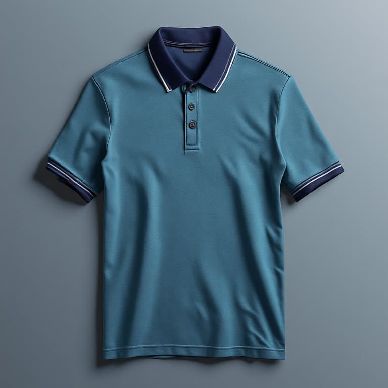 Polo with Contrast Trims thumbnail 2
