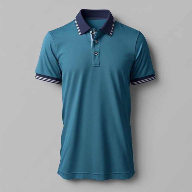 Polo with Contrast Trims thumbnail 4