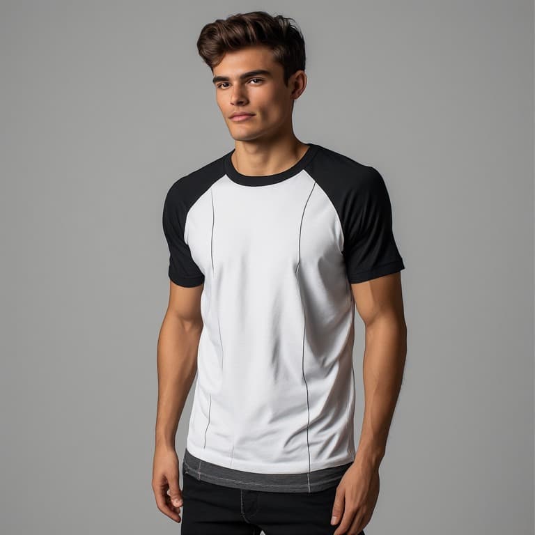 Black Striped T-Shirt thumbnail 4