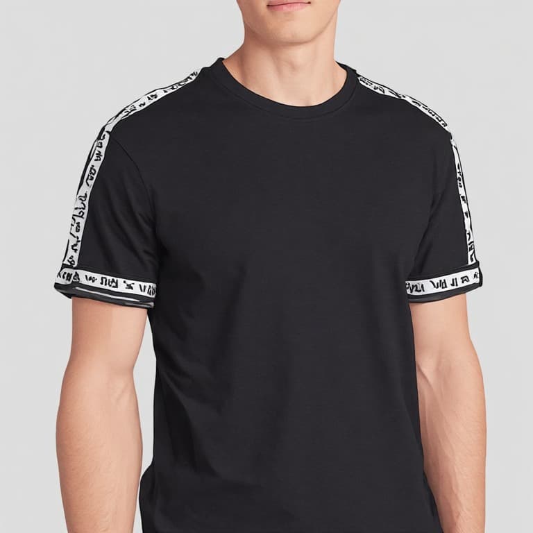 T-shirt with Tape Details thumbnail 1