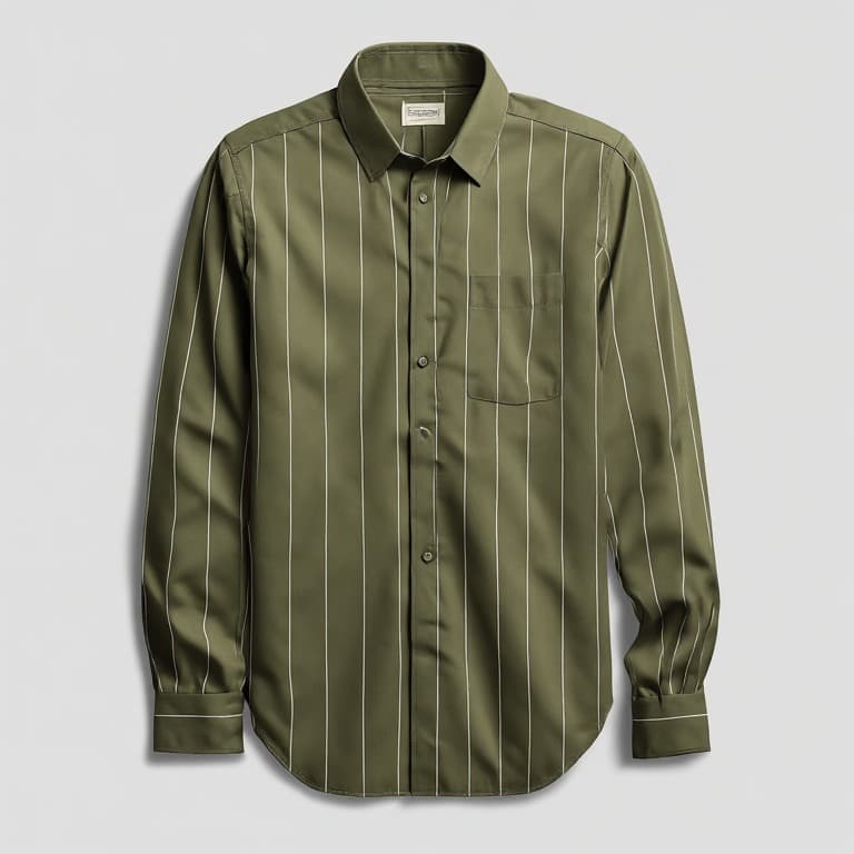 Vertical Striped Shirt thumbnail 4