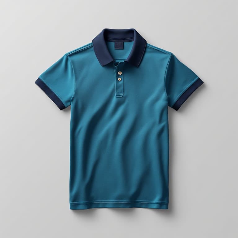 Polo with Contrast Trims